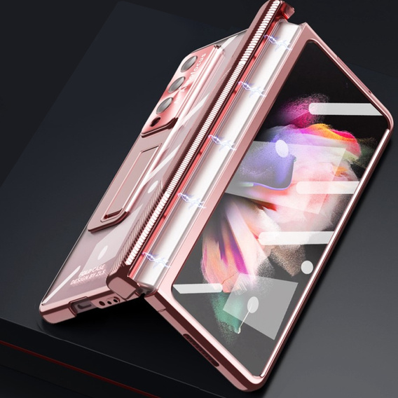 Etui Multi-Function do Samsung Galaxy Z Fold 4 5G, Różowe Rose Gold