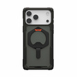 Etui Urban Armor Gear do iPhone 17 Pro, Plasma XTE MagSafe Kickstand, Black / Pop Orange