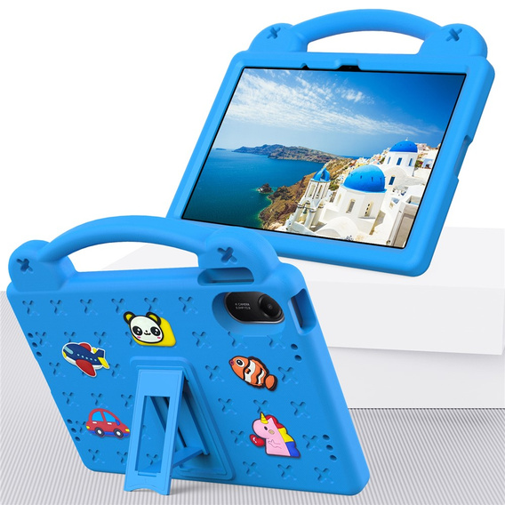 Etui do Xiaomi Redmi Pad 2 z podstawką - niebieskie