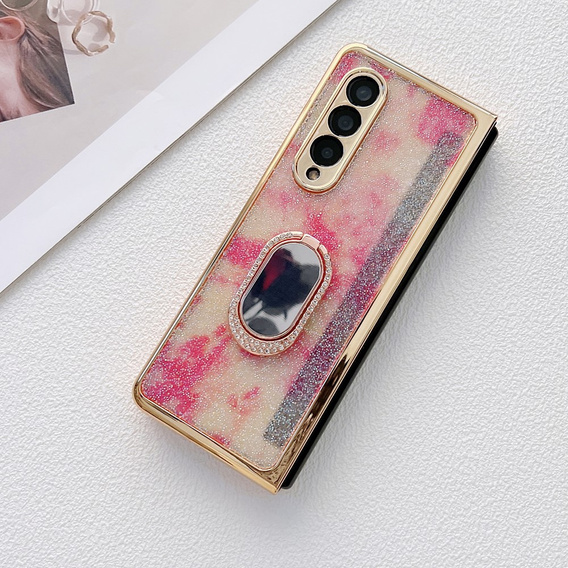 Etui Rhinestone do Samsung Galaxy Z Fold3 5G, Style A