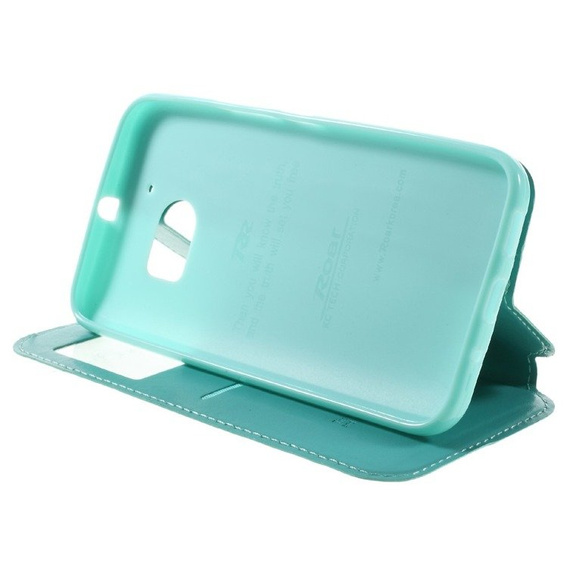 ROAR KOREA Etui Noble View Case do HTC One M10 - Baby Blue
