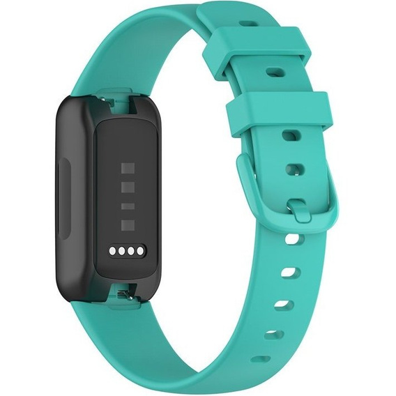 Pasek Silikonowy do Fitbit Inspire 3, Turkusowy