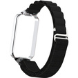Pasek Nylonowy do Xiaomi Redmi Smart Band 2 / Xiaomi Smart Mi Band 8 Active, Czarny