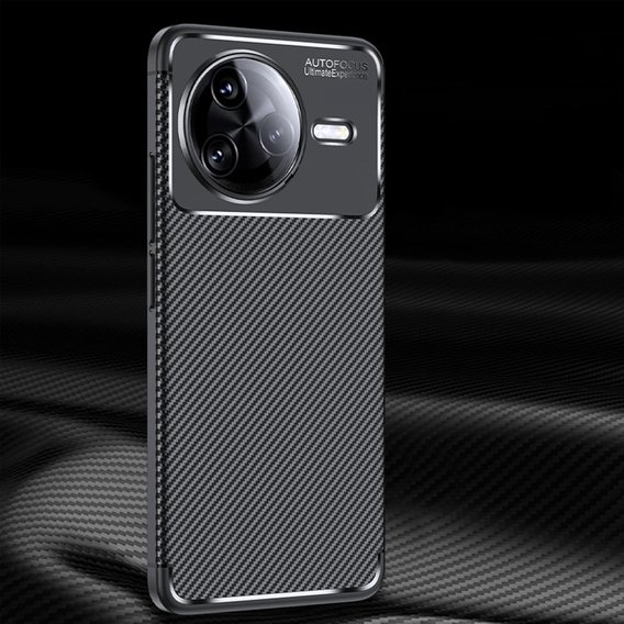 Etui do Xiaomi Poco F7 Ultra, Carbon, czarne