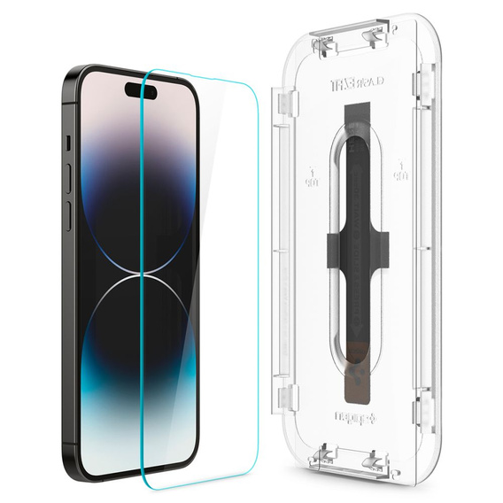 OUTLET SPIGEN Szkło Hartowane do iPhone 14 Pro, Glas.TR EZ Fit