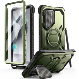 Etui Supcase do Samsung S25 Ultra, IBLSN ArmorBox MagSafe, Zielone