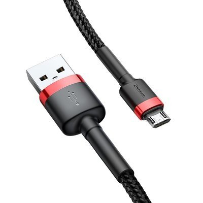 Baseus Kabel Micro-USB 1.5A 2m - Black/Red