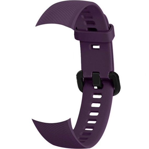 Pasek Silikonowy do Huawei Honor Band 5 - Purple