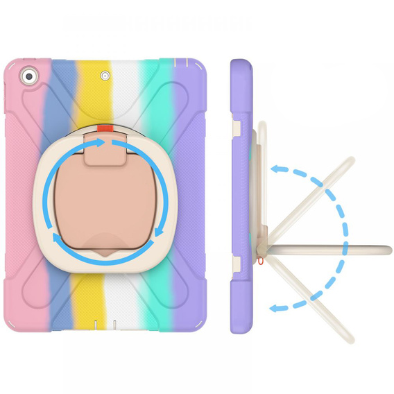Etui do iPad 10.2" 2021/2020/2019 (9/8/7 gen.), Pancerne, Kolorowe