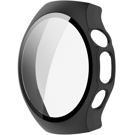 2w1 Etui + Szkło Hartowane do Huawei Watch 5 42mm, Czarne