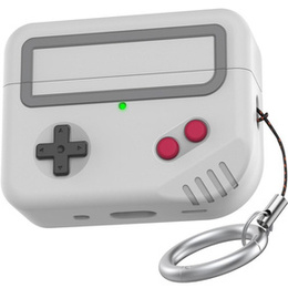 Etui pancerne na Słuchawki Apple Airpods Pro 2, Konsola Retro, Białe