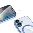 Etui do iPhone 17 Electro MagSafe – niebieskie