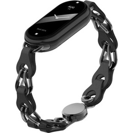 Kobieca bransoleta do Xiaomi Smart Band 10 / 9 / 8, czarna