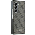 Etui GUESS do Samsung Galaxy ZFold 6, 4G Charms Collection Hardcase, brązowe