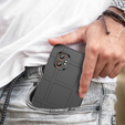 Wytrzymałe etui TPU do Samsung Galaxy XCover 7 Pro – teksturowana ochrona - czarne