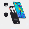 Uniwersalne Etui z Baterią 5000mAh - Black/Typ-C