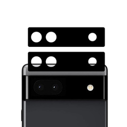 2x Szkło na aparat do Google Pixel 6a, czarne