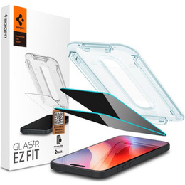 SPIGEN Szkło Hartowane Prywatyzujące do iPhone 17 Pro Max / 16 Pro Max, Glas.TR Privacy (2 sztuki)