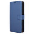 Etui z klapką do Xiaomi Redmi A3, Wallet Smart Magnet, niebieskie