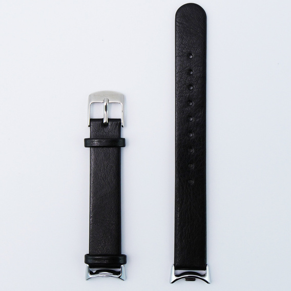 Pasek Skórzany do Xiaomi Smart Band 10 / 9 / 8, Czarny