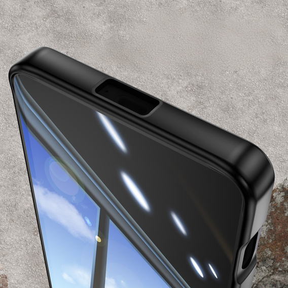 Etui do Sony Xperia 1 VI, Fusion Hybrid, z ochroną aparatu, przezroczyste / czarne