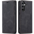 Etui do Samsung Galaxy A16 / A16 5G, ERBORD Vintage, portfel z klapką, czarne