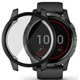Etui z osłoną TPU do Garmin Venu 2 45mm/Vivoactive 4 45mm, Czarne