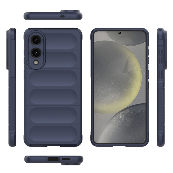 Etui do Samsung Galaxy S25 Edge, Gaming Shockproof, granatowe
