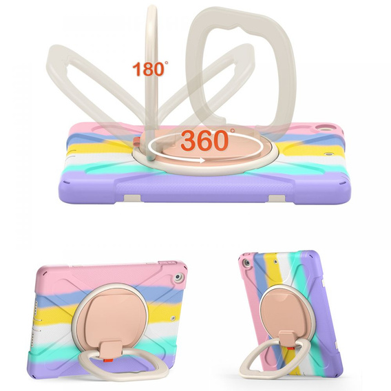 Etui do iPad 10.2" 2021/2020/2019 (9/8/7 gen.), Pancerne, Kolorowe