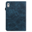 Etui do Lenovo Tab M9, Classic, z miejscem na rysik, niebieskie