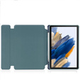 Etui z klawiaturą do Samsung Galaxy Tab A9+, Rotary 360° Leather, ciemnozielone