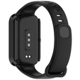 2w1 Etui + Szkło Hartowane do Xiaomi Smart Band 9 Active, Czarne