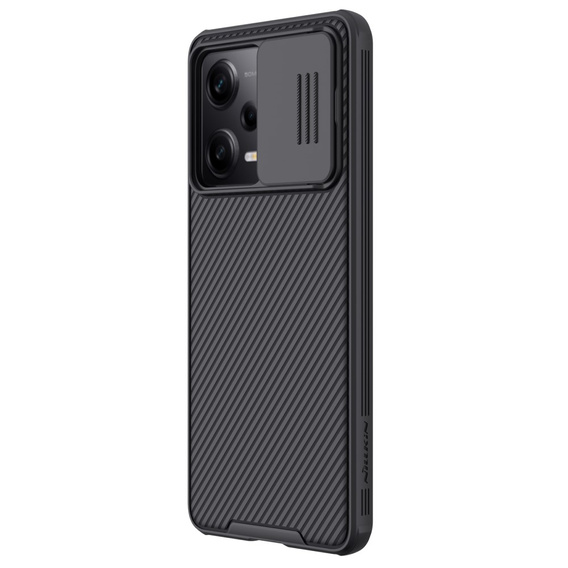 Etui do Xiaomi Poco X5 Pro 5G, pancerne Nillkin, CamShield Pro, Czarne