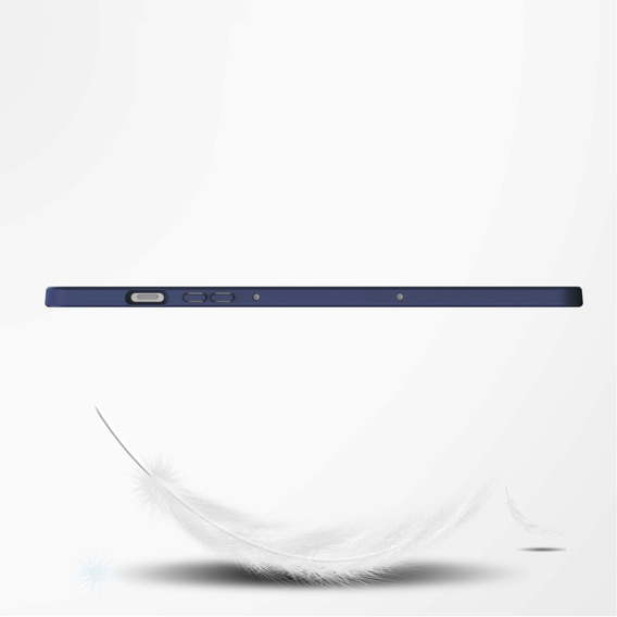Etui do Samsung Galaxy Tab S9 FE / S10 FE, Smartcase Hybrid, z miejscem na rysik, granatowe