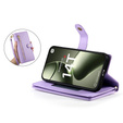 Etui z klapką do Xiaomi 14T, Wallet Zipper Pocket, fioletowe