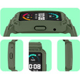 2w1 Pasek + Etui do Huawei Watch Fit, Zielony