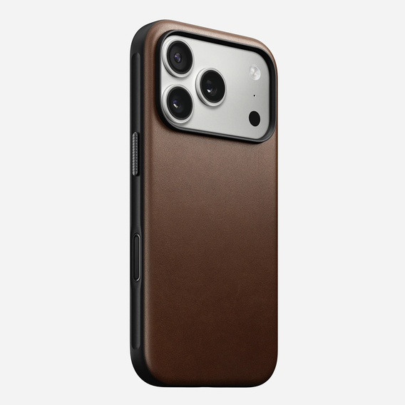 Etui Nomad do iPhone 17 Pro, Modern Leather Case, brązowe