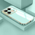 Etui do Infinix Note 40 Pro, Glamour CamShield, miętowe