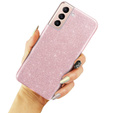 Etui Glitter Case do Samsung Galaxy S21+ Plus, Pink