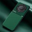 Etui do Honor Magic 6 Lite 5G, z blaszką do uchwytu magnetycznego, zielone