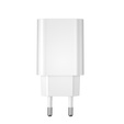 Ładowarka sieciowa WIWU Wi-001 20W, USB-C, Biała