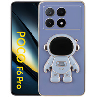 Etui do Xiaomi Poco F6 Pro, Astronaut, niebieskie