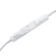 Baseus Encok HZ19 – słuchawki douszne z mikrofonem mini jack 3,5 mm białe