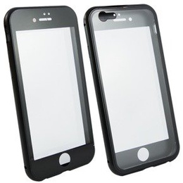 Etui ERBORD Full Glass Magnetic Case iPhone 6/6S 4.7 - Black