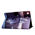 Etui do Samsung Galaxy Tab A9 X110 / X115, cat and tiger