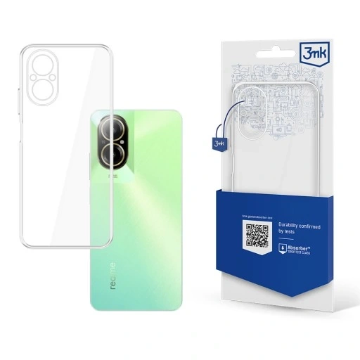 Etui 3MK do Realme C67 5G, Clear Case, przezroczyste