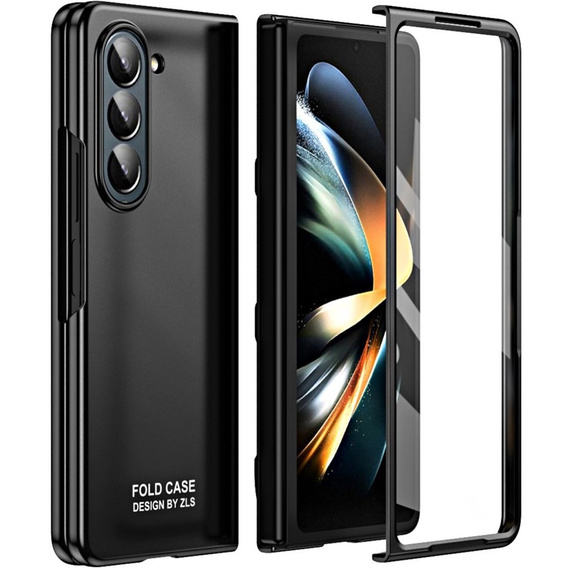 Etui do Samsung Galaxy Z Fold5 5G, PC Slim Case, Czarne