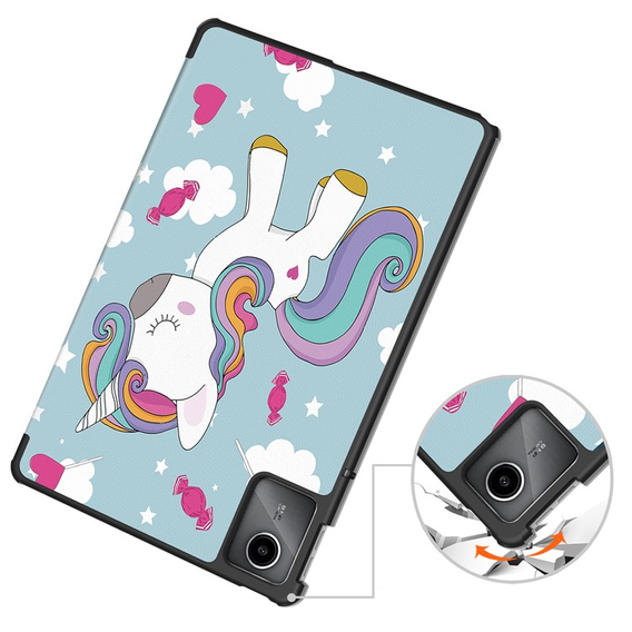 Etui do Lenovo Tab M11, Smartcase, unicorn