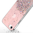 Etui do iPhone 7/8/SE 2020/SE 2022, Glittery, różowe