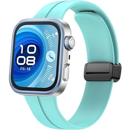 Pasek Silikonowy do Huawei Watch Fit 4 / 4 Pro / 3, Turkusowy